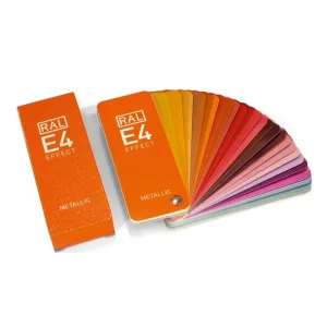 Wzornik RAL E4 - 70 kolorów metalicznych