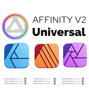 Affinity V2 Universal License | Dla macOS, Windows & iPadOS