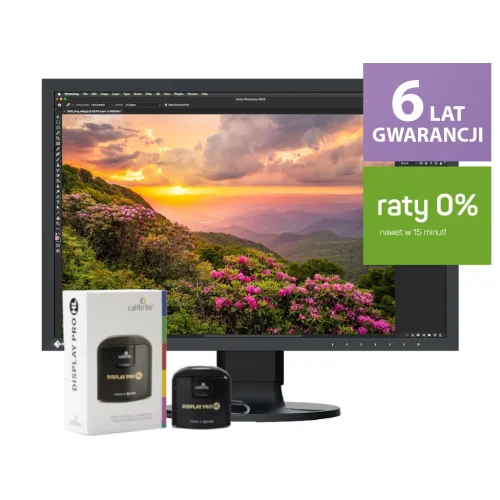Monitor eizo cs2400S z kalibratorem Calibrite Display Pro HL