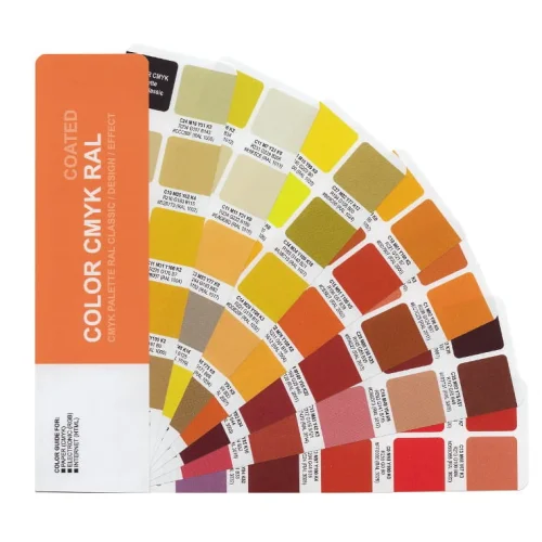 Wzornik COLOR CMYK RAL powlekany - konwersja RAL na CMYK
