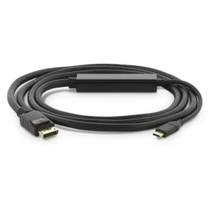 LMP kabel USB-C na DisplayPort czarny 1.8m 4K@60Hz