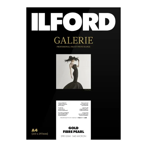 Papier fotograficzny Ilford Galerie Gold Fibre Pearl / 13x18cm / 50ark. / 290g