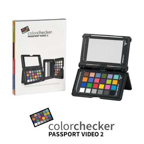 Calibrite ColorChecker Passport Video 2 - film i zdjecia razem