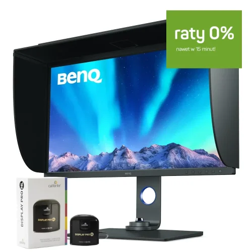 BenQ SW321C z kalibratorem Calibrite Display Pro HL w prawdziwych ratach ZERO %