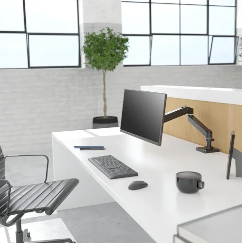 Ergotron LX Pro Desk Monitor Arm - uchwyt biurkowy (czarny)