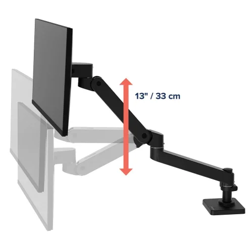 Ergotron LX Pro Desk Monitor Arm - uchwyt do monitora na biurko (czarny)