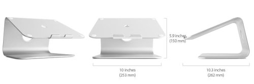 mStand (Silver) - podstawka pod laptopa