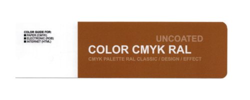 Wzornik COLOR CMYK RAL niepowlekany - konwersja RAL na CMYK