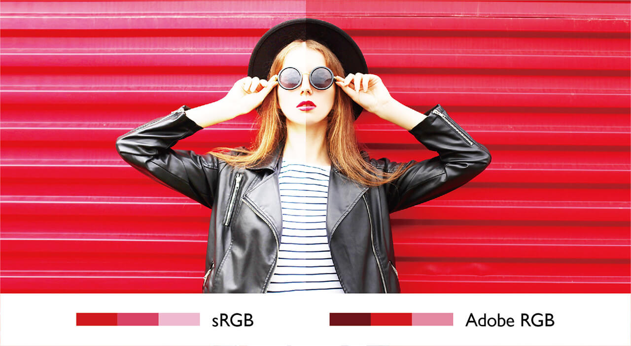 sRGB vs. AdobeRGB