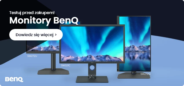 Testuj monitor BenQ SW przed zakupem