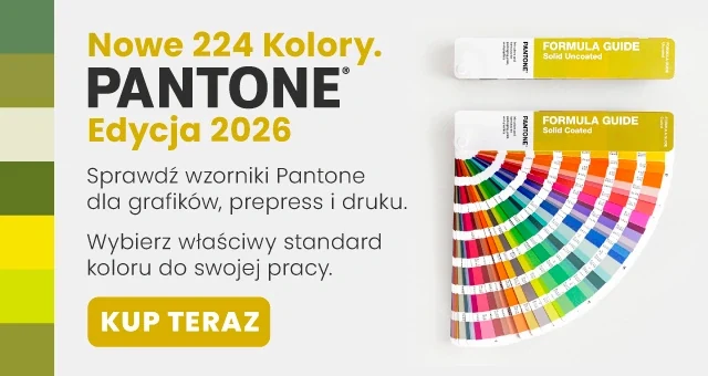 Kup najnowsze wzorniki Pantone