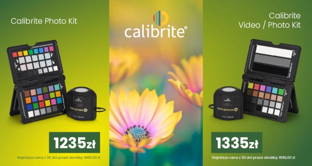 Kup zestaw Calibrite Photo Kit lub Video Photo Kit Taniej!