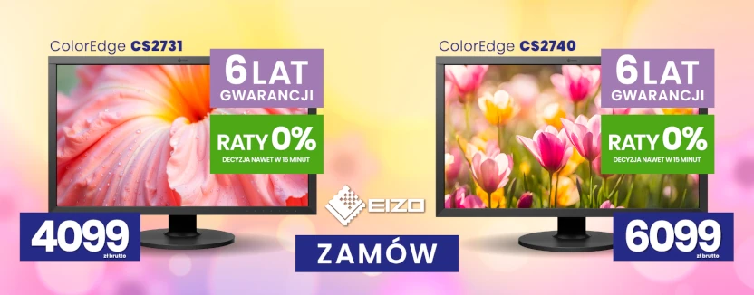 Monitory graficzne Eizo ColorEdge CS2731 & CS2740 w rewelacyjnych cenach!