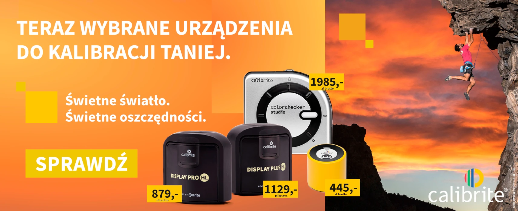 Teraz wybrane urządzenia kalibracyjne Taniej!