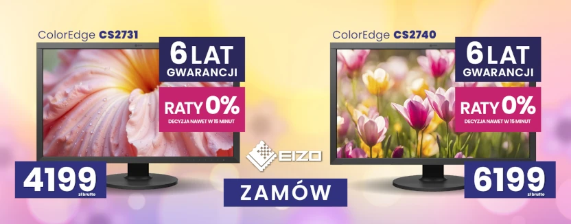 Monitory graficzne Eizo ColorEdge CS2731 & CS2740 w rewelacyjnych cenach!