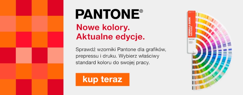 Zobacz najnowsze wzrniki Pantone
