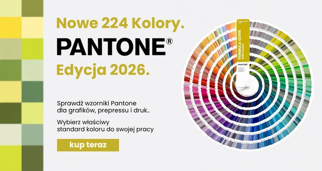 Kup najnowsze wzorniki Pantone