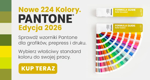 Kup najnowsze wzorniki Pantone