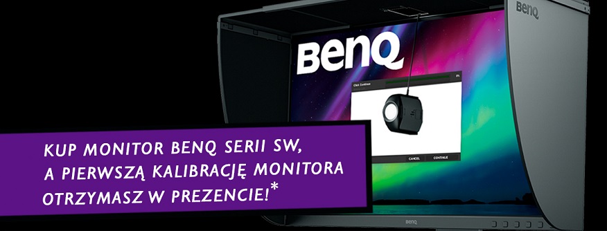 Pierwsza kalibracja monitora BenQ Gratis