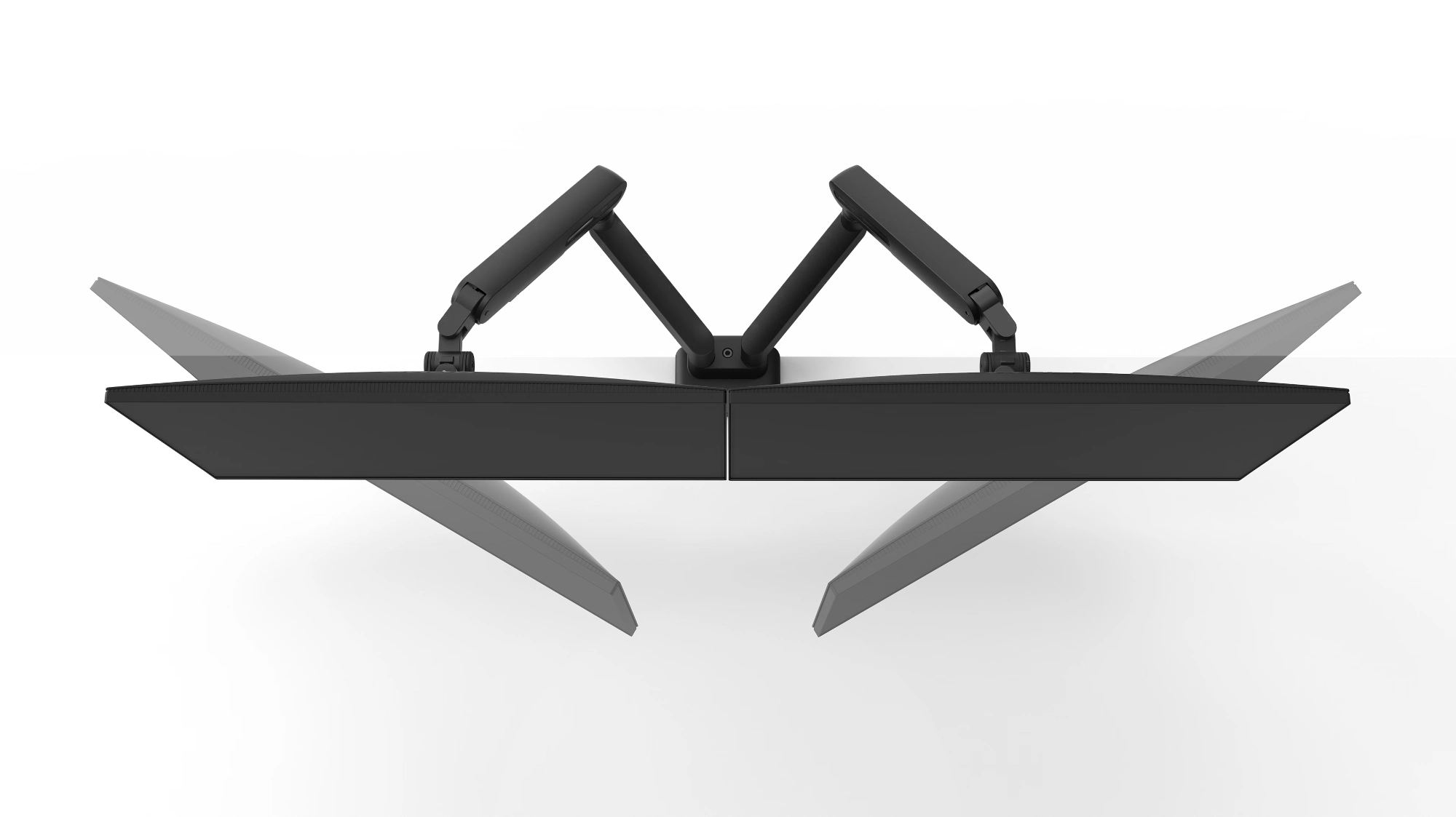 Regulacja pochylenia dwóch monitorów na BenQ BDL01