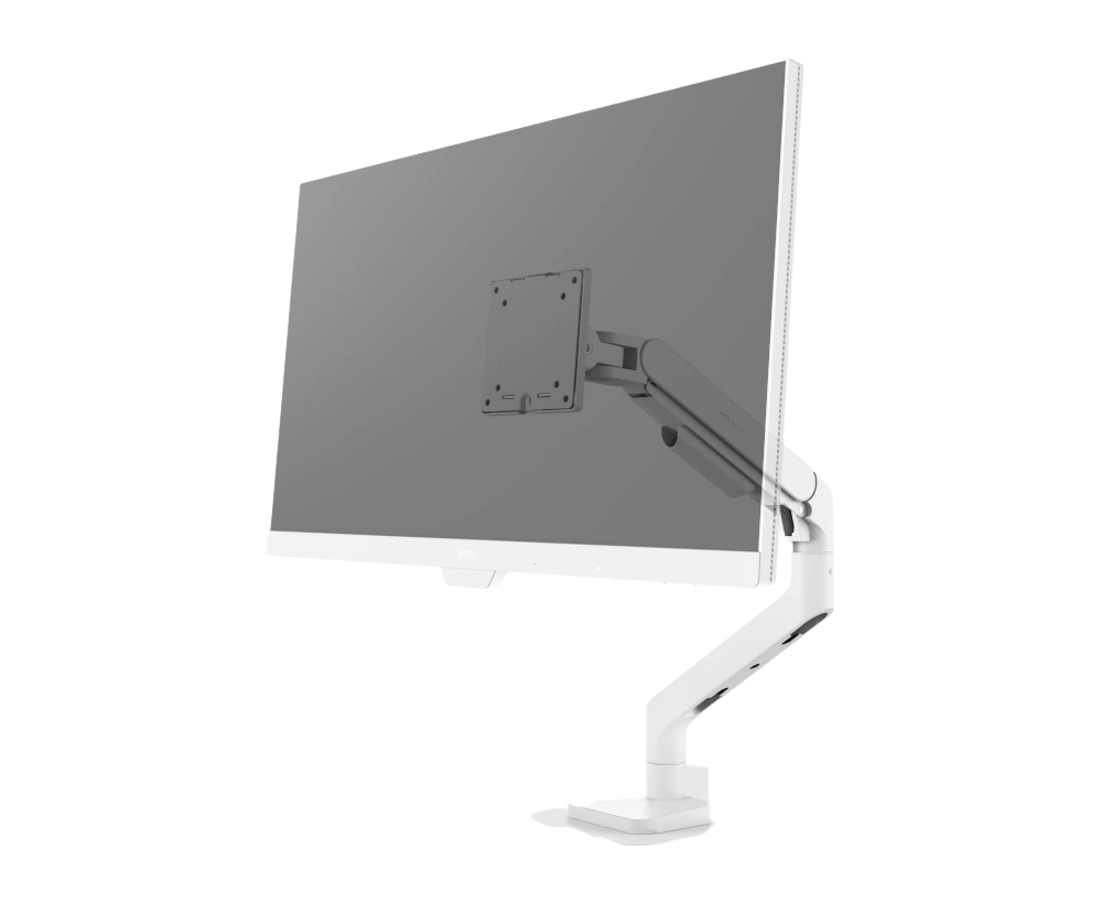 Biały uchwyt do monitora BenQ BSH02 Ergo Arm