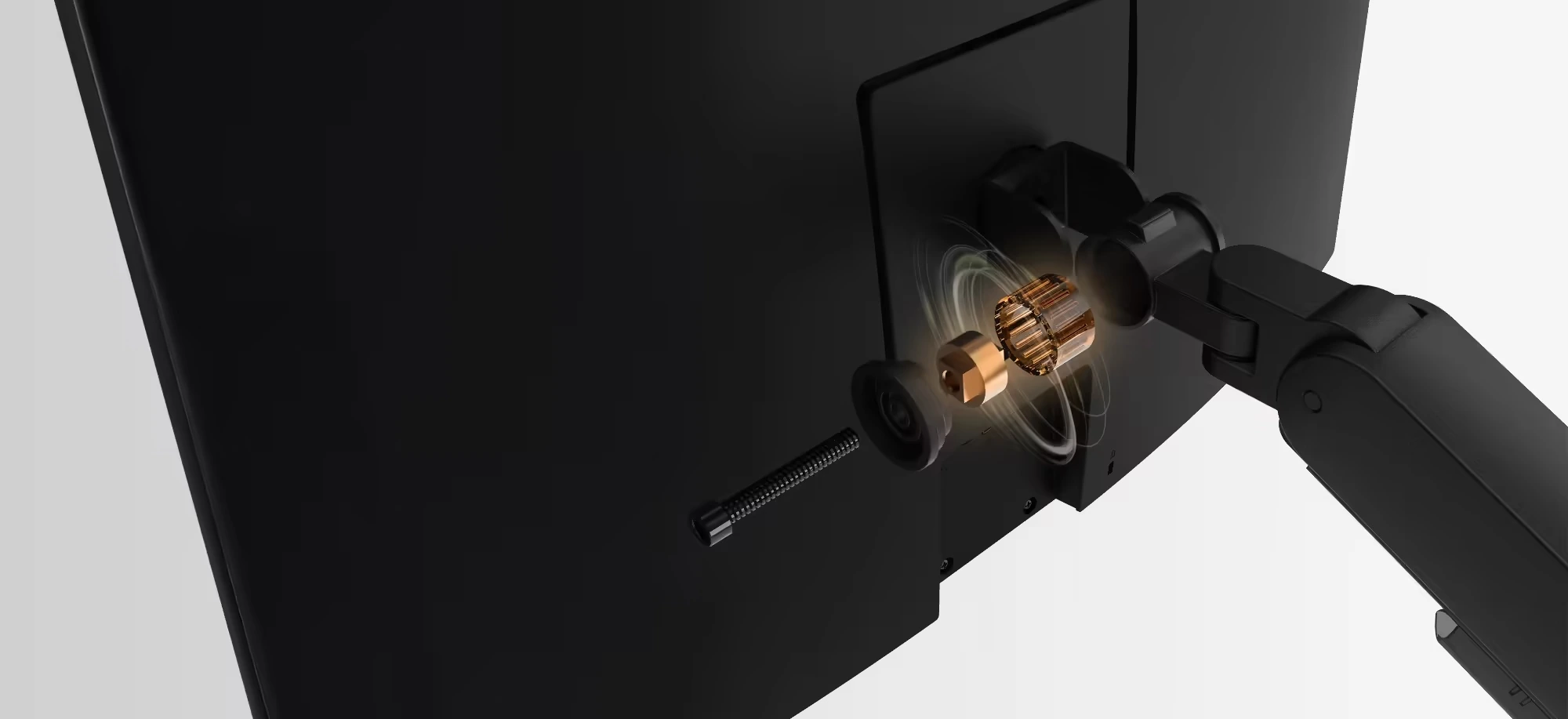 Mechanizm regulacji pochylenia uchwytu do monitora BenQ BSL01