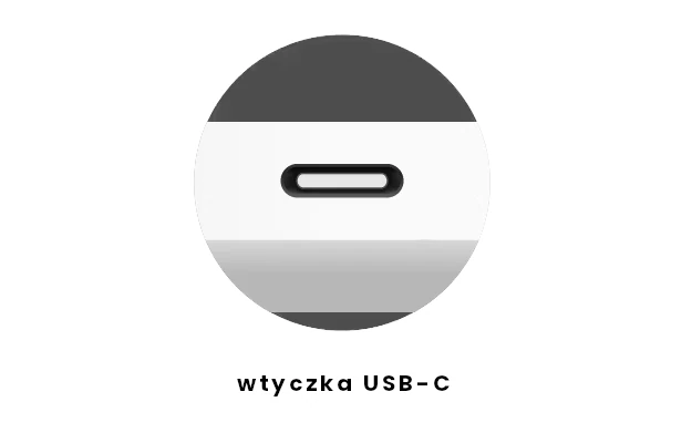 brak dodatkowych oznaczeń portu USB-C w laptopach z Windows