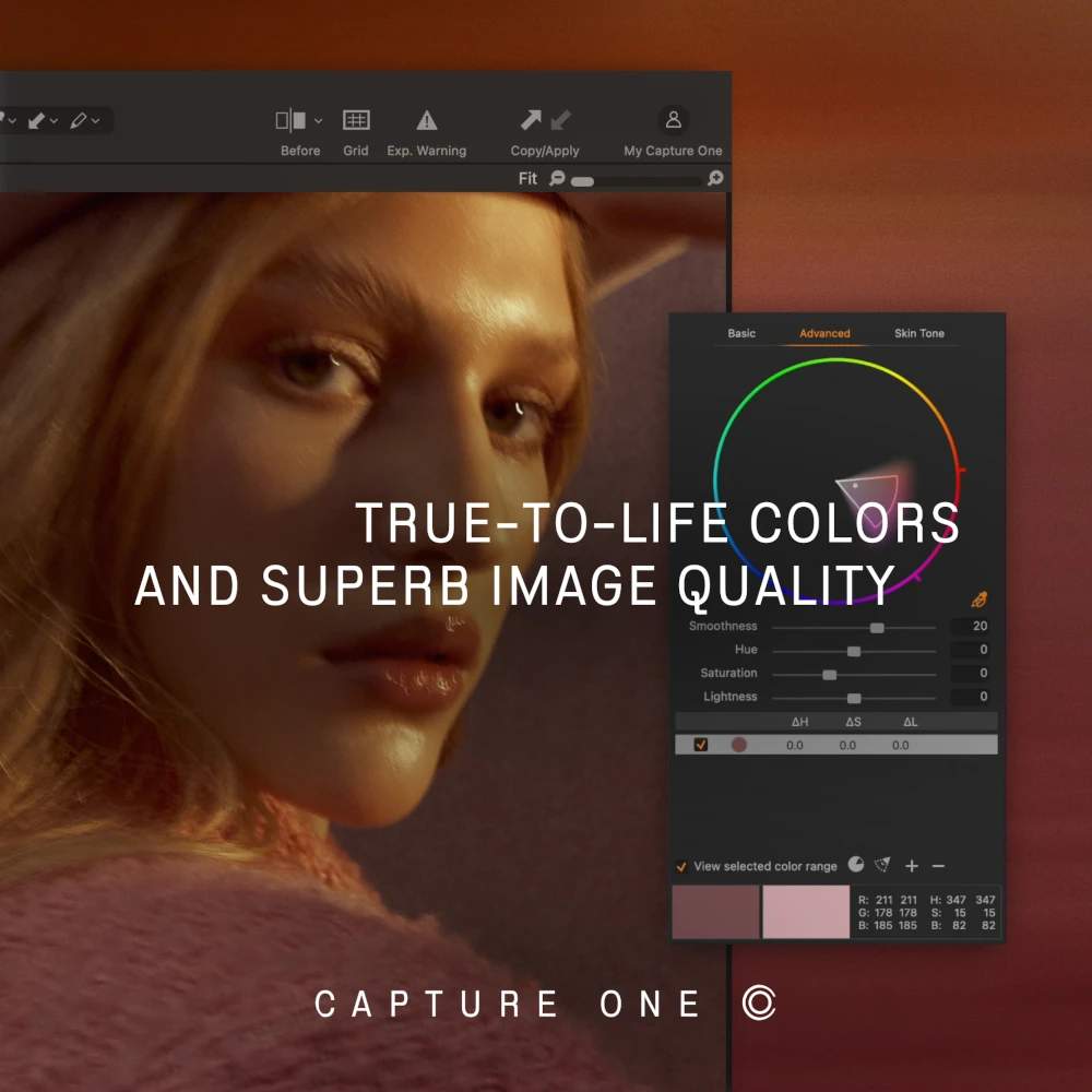 Capture One Pro 16.8 i naturalne odwzorowanie kolorów podczas obróbki zdjęć RAW