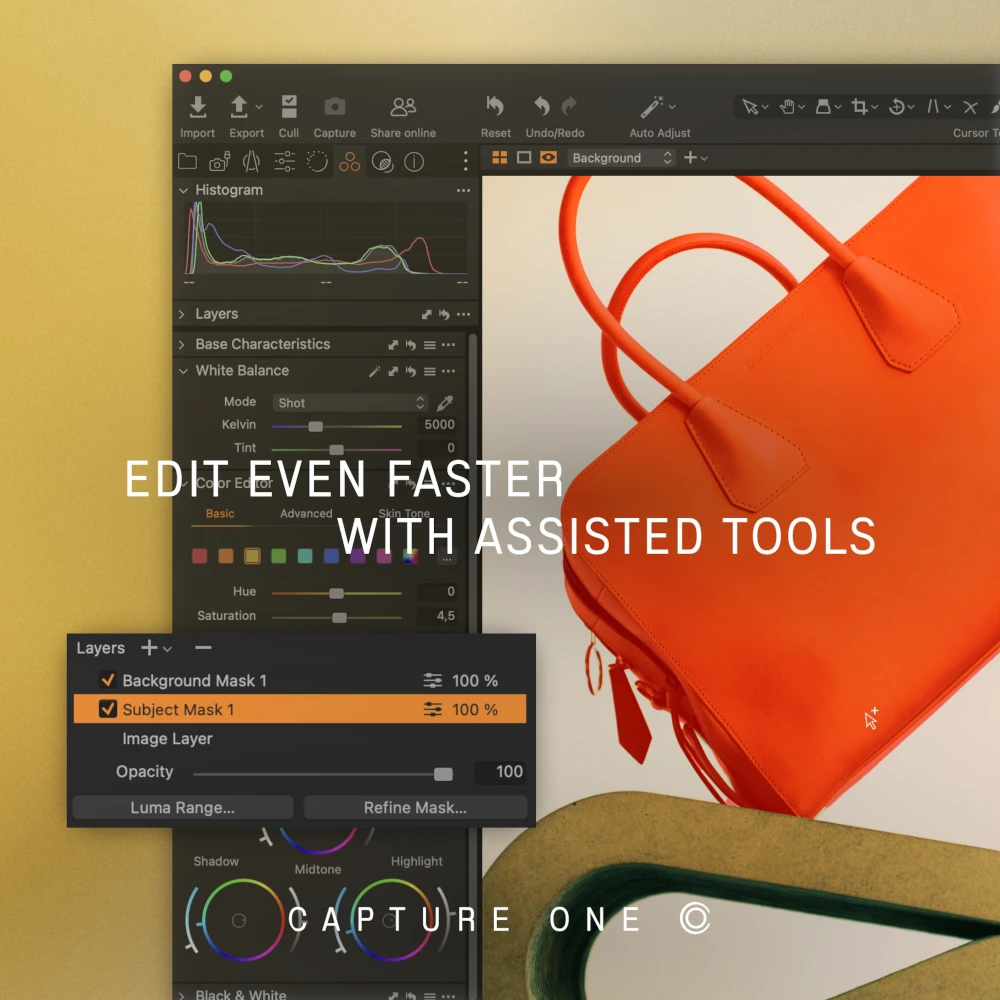 Capture One Pro 16.8 Assisted Review oraz narzędzia AI wspierające selekcję zdjęć
