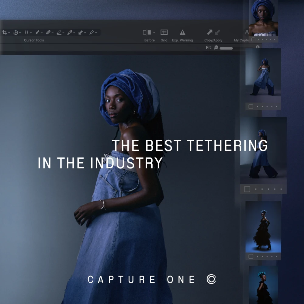 Capture One Pro 16.8 podczas profesjonalnej sesji tetheringowej w studiu fotograficznym
