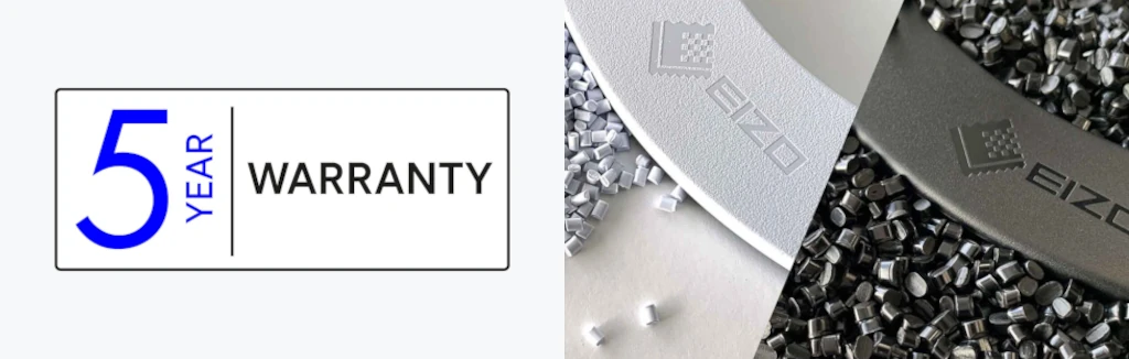 5 lat gwarancji i zmniejszony ślad węglowy