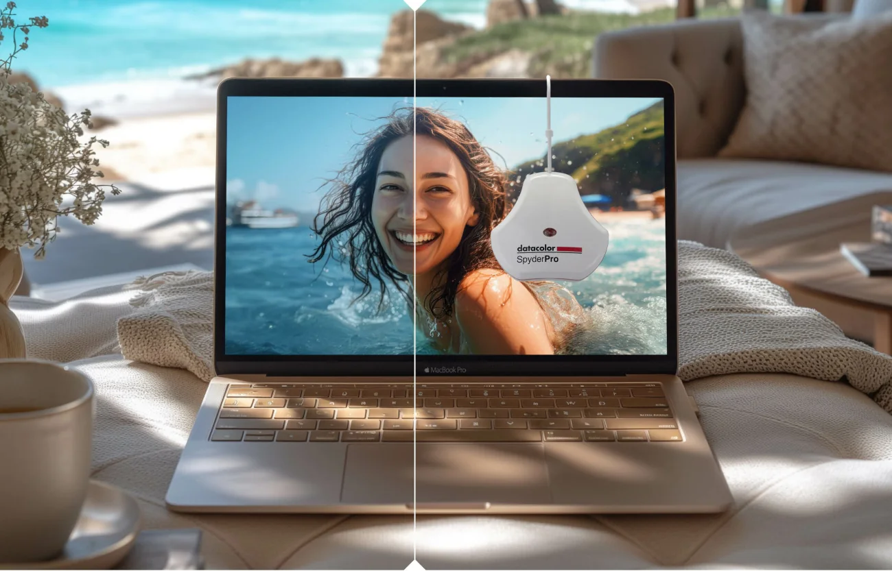 przed i po kalibracji