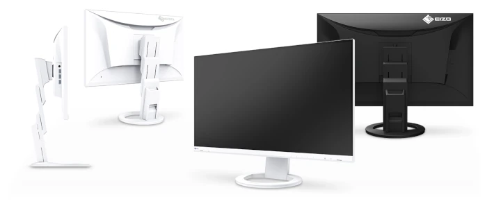 Eizo EV2720S biały smukła obudowa i ergonomia