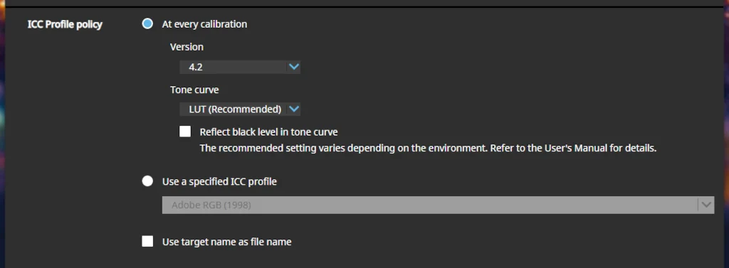 Profil ICC czyli sposób zapisu charakterystyki monitora