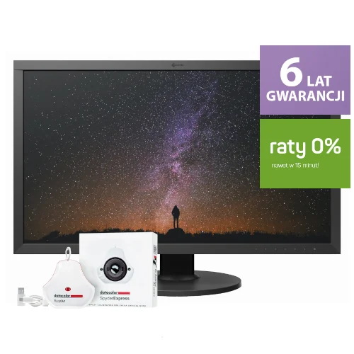 Eizo CS2740 w zestawie z kalibratorem monitora Spyder Express (model z 2025r.)