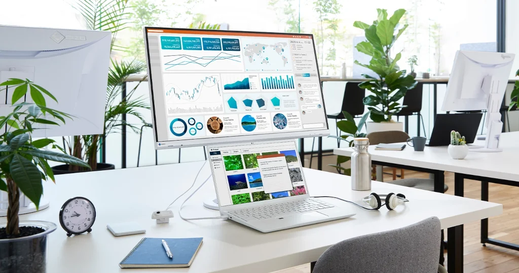 Monitor EIZO FlexScan EV2740S z portem USB-C i usb a