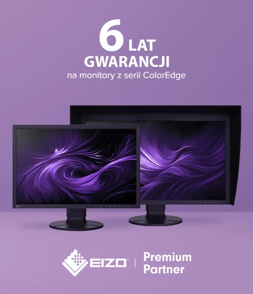 Wzorniki.eu to diler EIZO Premium – 6 lat gwarancji na monitor EIZO ColorEdge