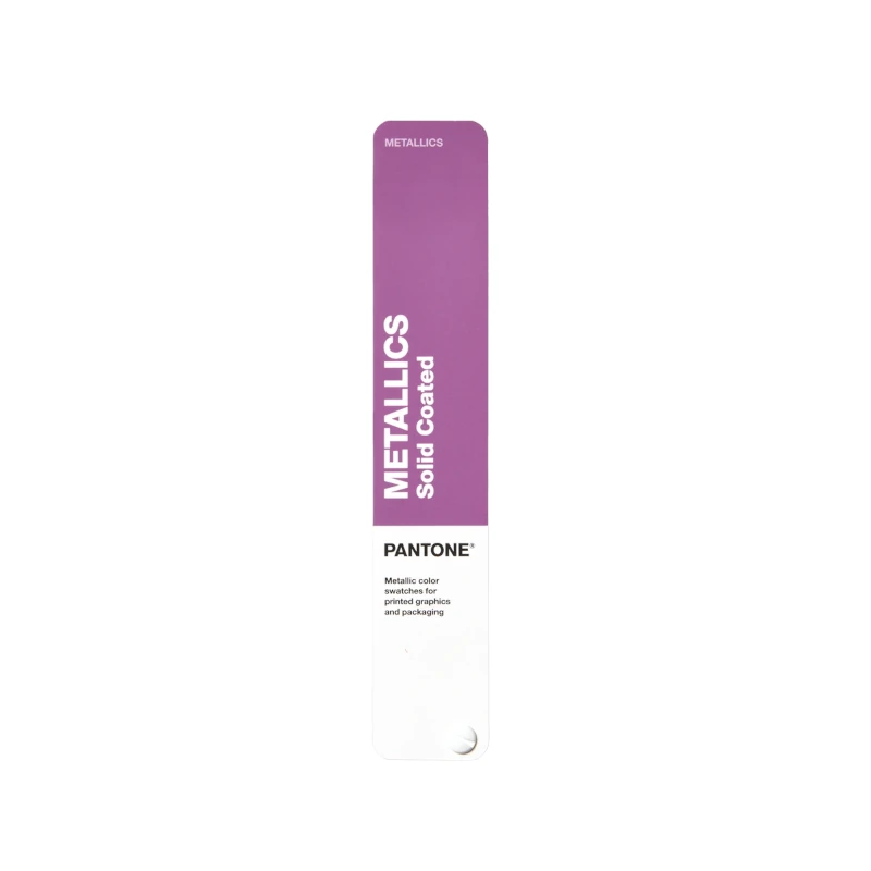 Pantone Metallics Coated Guide GG1507C, wzornik Pantone z 655 kolorami metalicznymi na papierze powlekanym