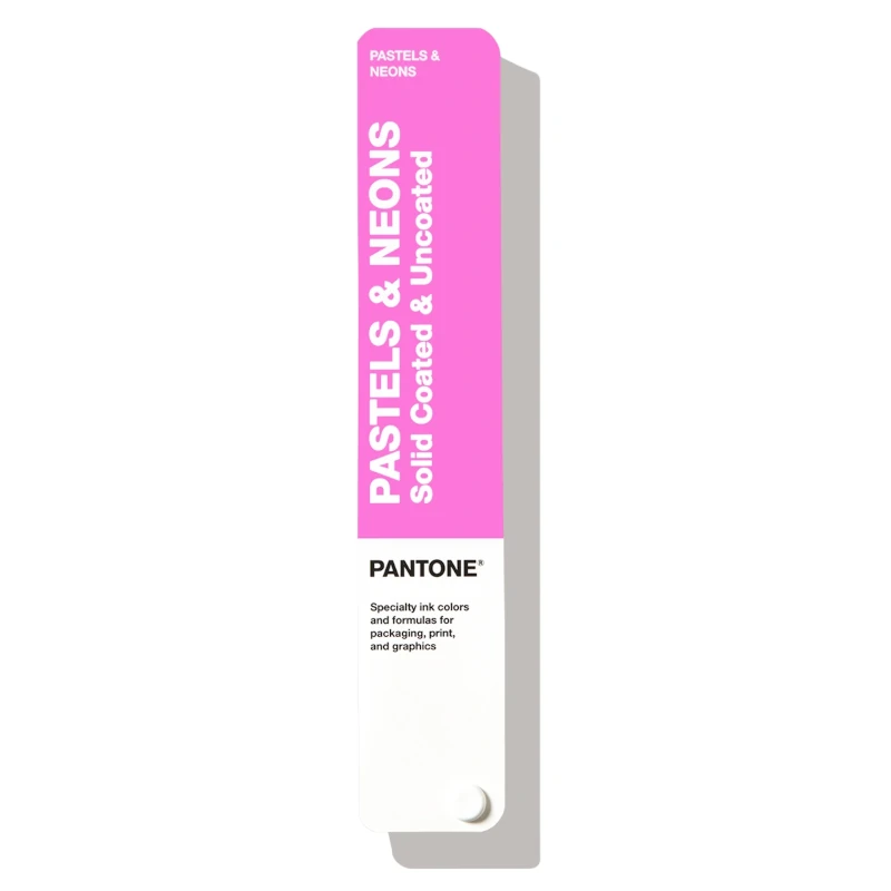 Pantone Pastels and Neons GG1504C, wzornik Pantone z pastelami i neonami Coated i Uncoated