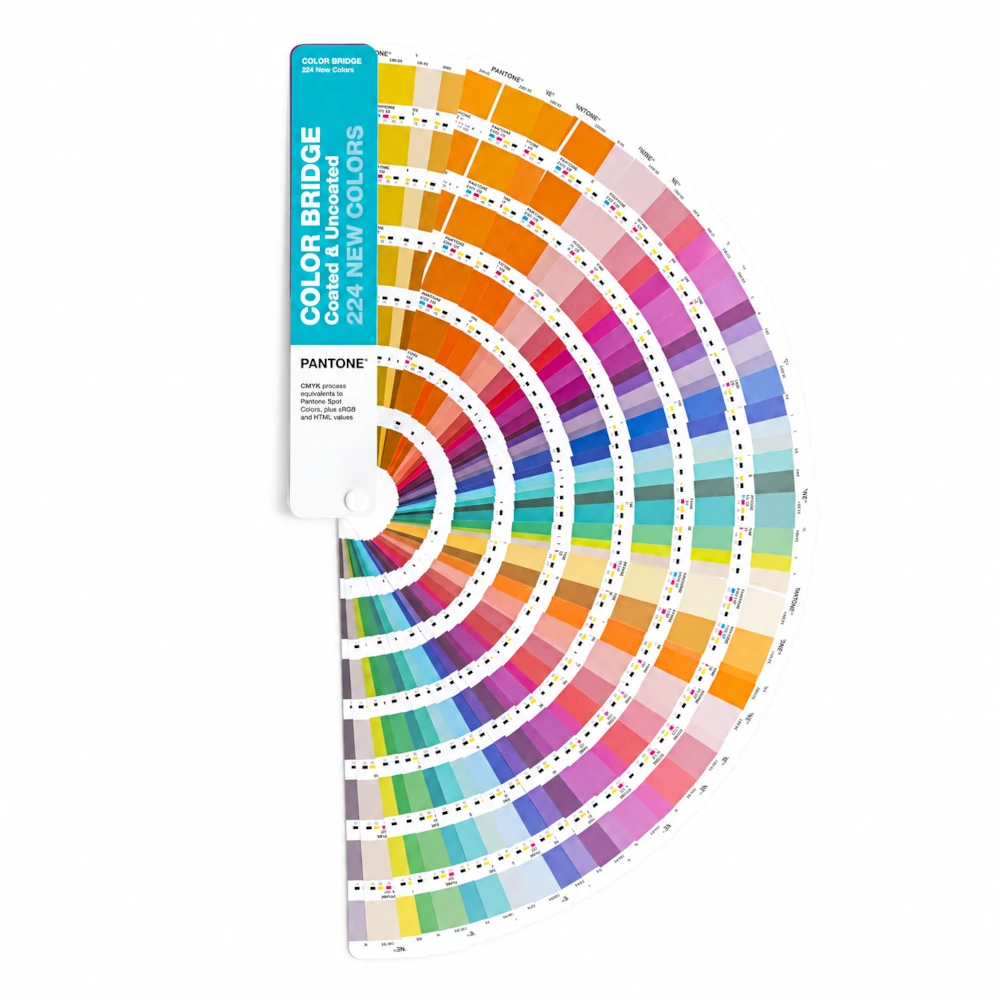 Pantone Color Bridge Supplement Coated i Uncoated z nowymi kolorami Pantone