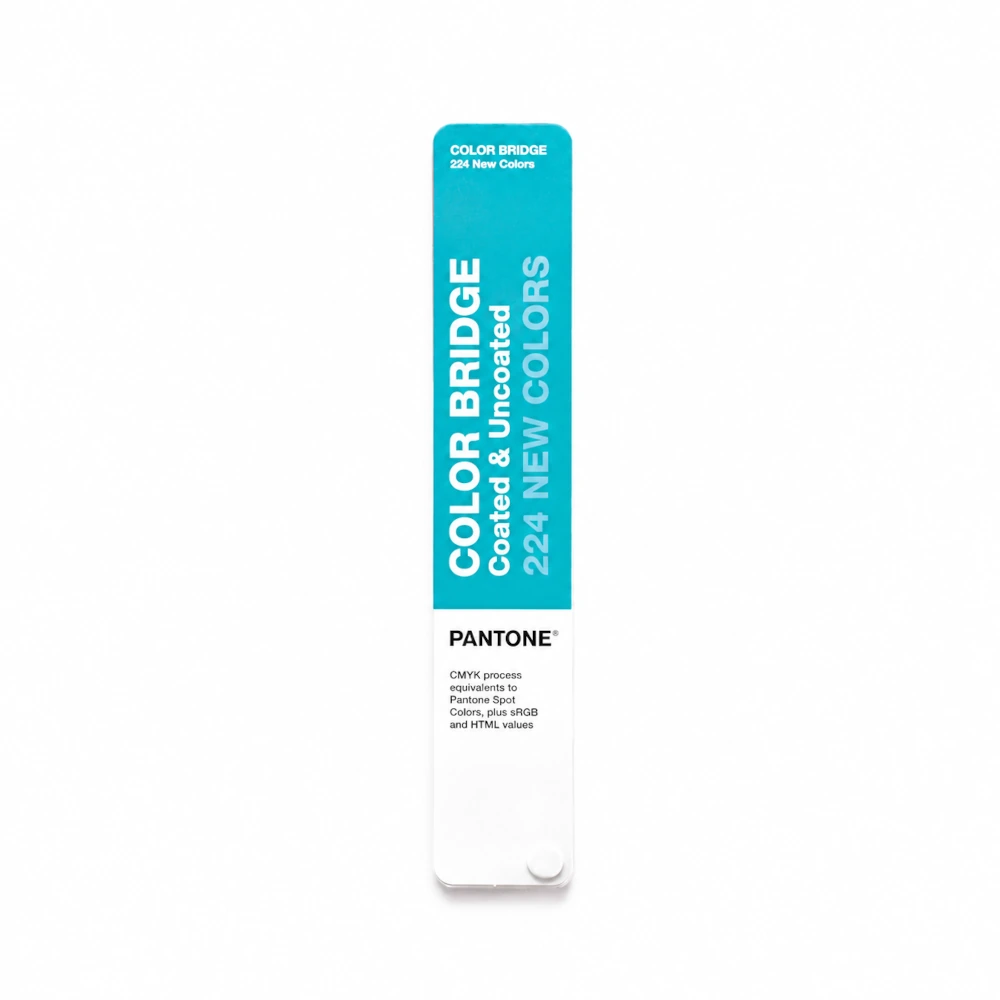 Zamknięty Pantone Color Bridge Supplement GP6102C-SUPL z oznaczeniem 224 New Colors