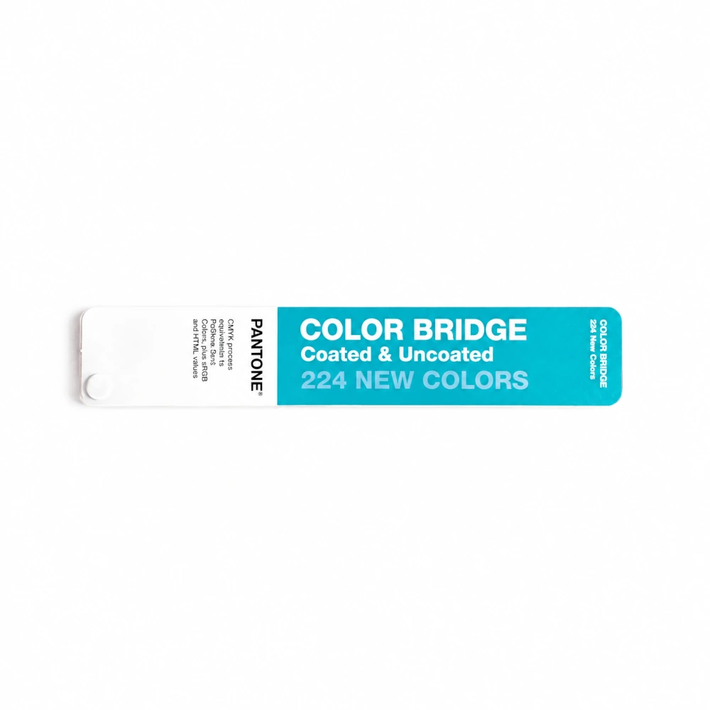 Pantone Color Bridge Supplement z oznaczeniem Coated i Uncoated oraz 224 New Colors