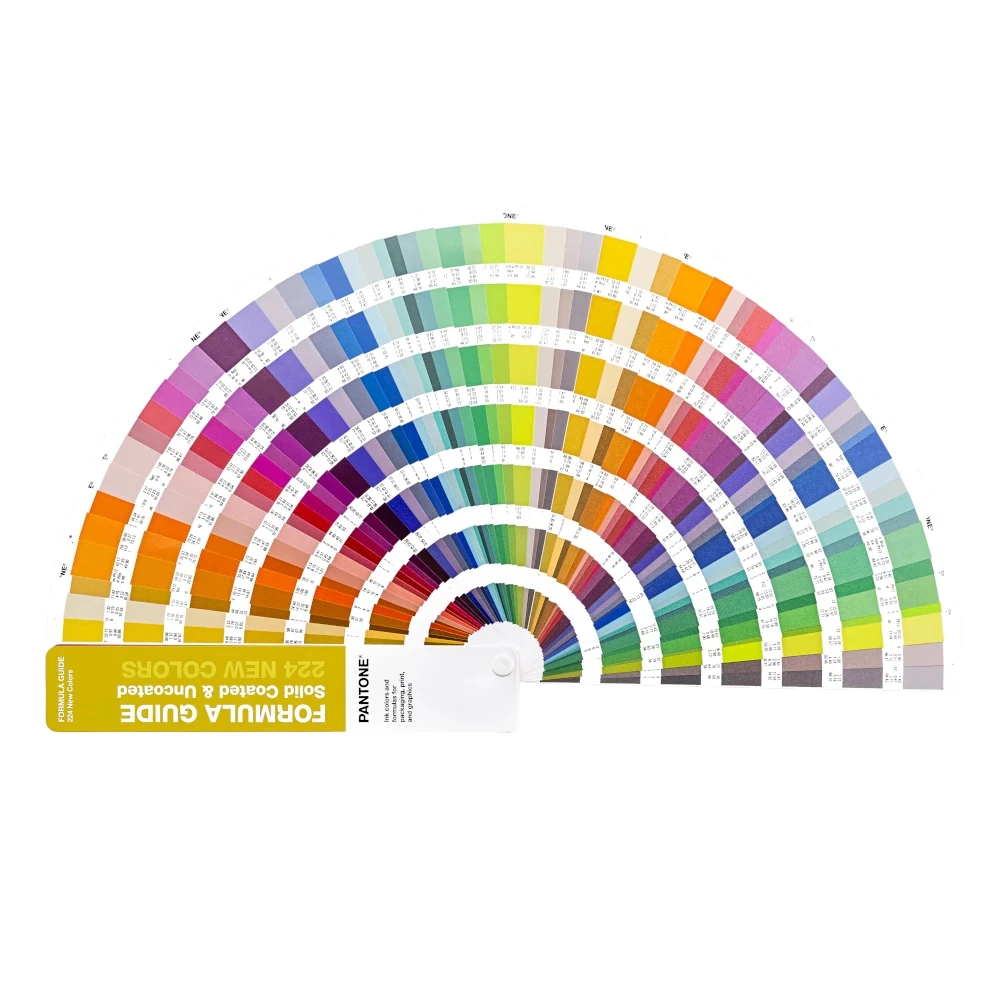 Pantone Formula Guide Supplement edycja 2026 z 224 nowymi kolorami Coated i Uncoated
