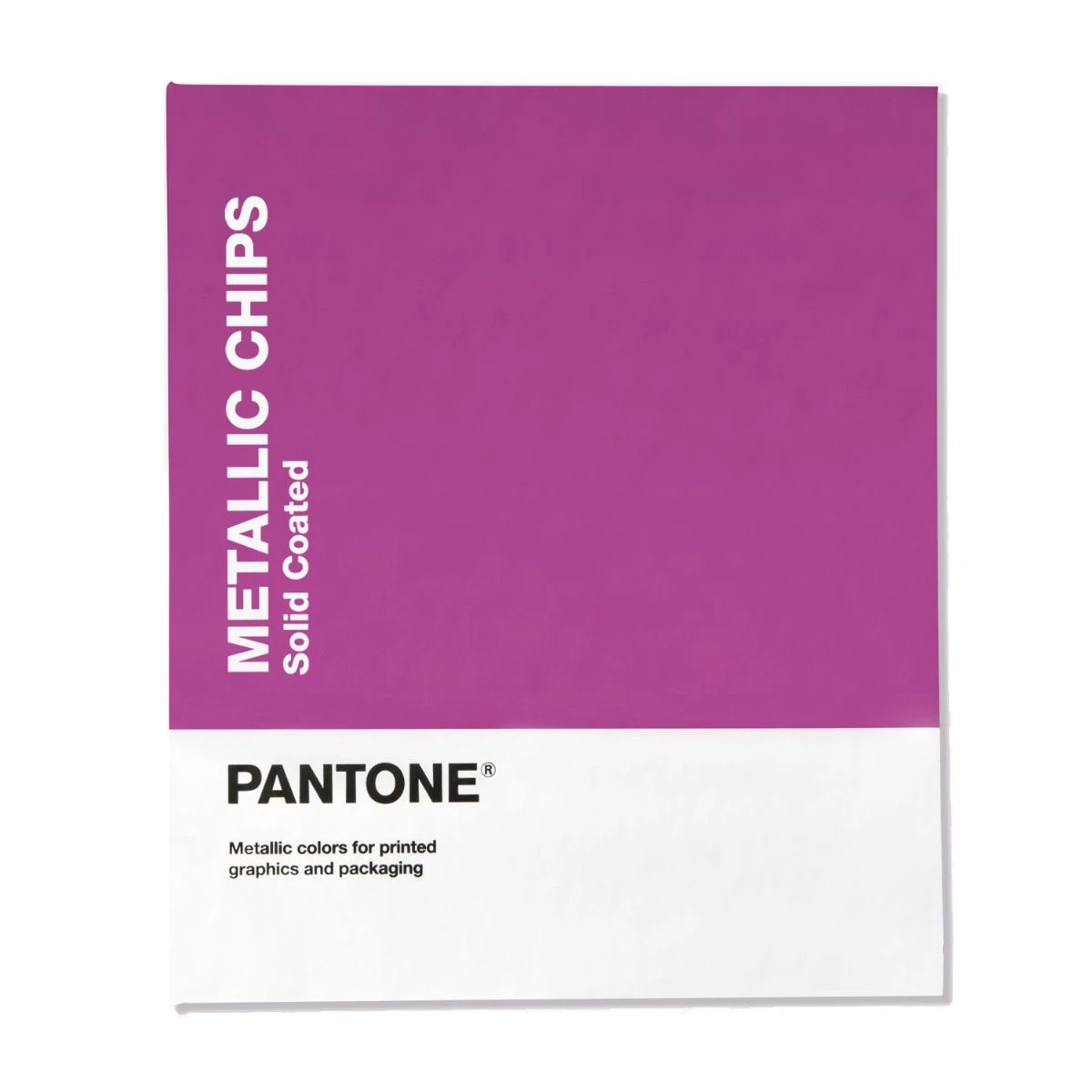 Pantone Metallics Chips Book GB1507C, segregator z 655 metalicznymi kolorami Pantone na papierze powlekanym