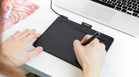 Piórko Wacom Pen 4K do Wacom Intuos S, 4096 poziomów nacisku i praca bez baterii