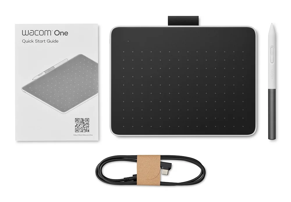 tablet graficzny wacom one S bluetooth zawartość zestawu