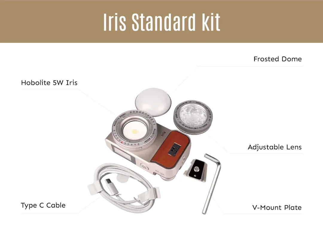 Lampka Iris Standard kit