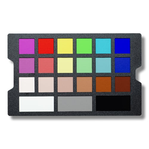 standardowa karta kolorów