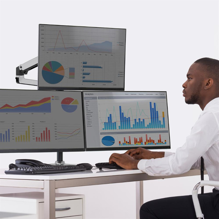 ramie do uchwytu na monitor Ergotron lx dual stacking arm