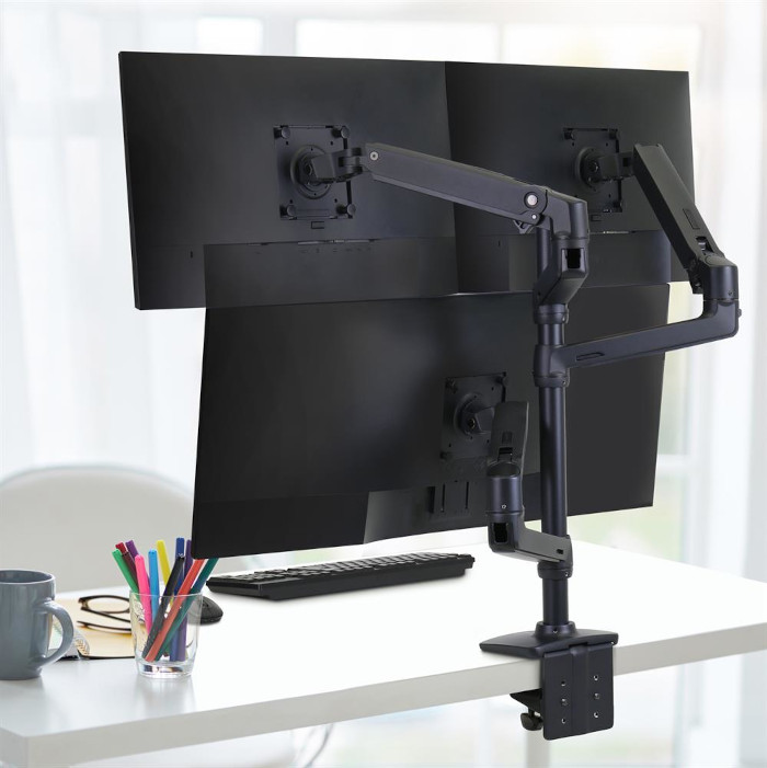 ramie do uchwytu na monitor Ergotron lx dual stacking arm czarny